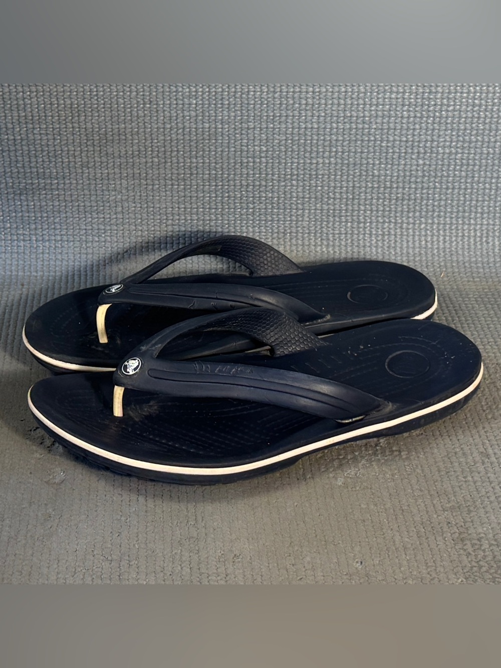 Crocs Crocband Flip Flop Comfort Sandals Blue Women’s Size 8